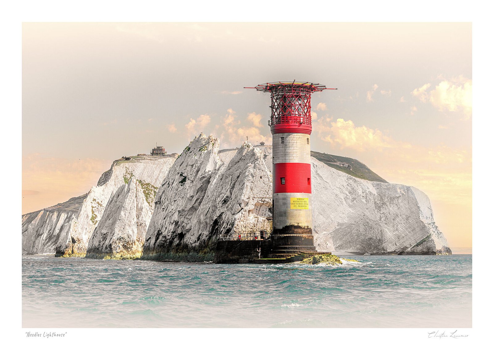 The needles Lighthouse Fine Art Print