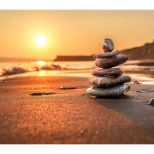 Compton Bay Fine Art Sunset Print – Isle of Wight