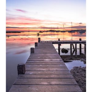 Morning Stillness – Sunrise at Newtown Jetty