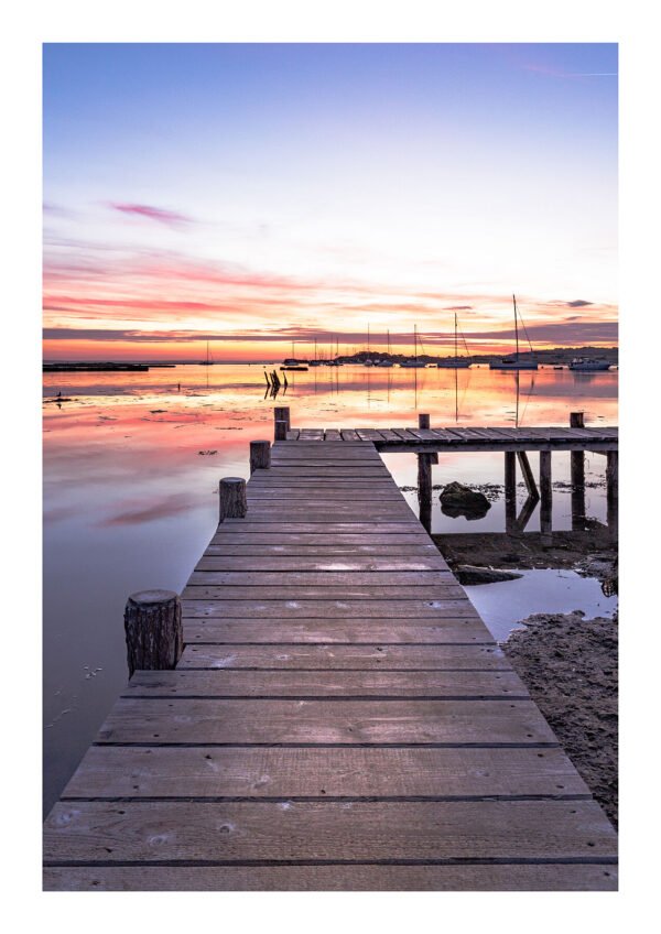 Morning Stillness – Sunrise at Newtown Jetty