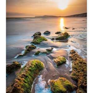 Coastal Calm – Sunset Along Compton Bay