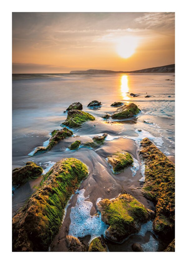 Coastal Calm – Sunset Along Compton Bay