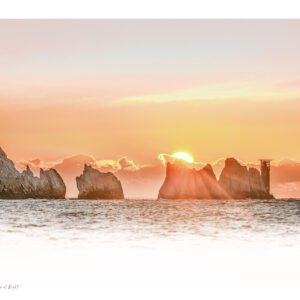 Sunset at The Needles – A View to Remember