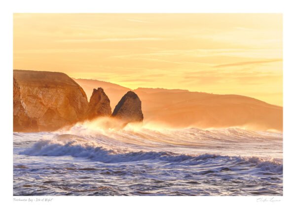Freshwater Bay & Tennyson Down Prints in Available Light – Isle of Wight