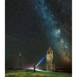 Searching for the Stars: Isle of Wight Pepperpot Milky Way Print