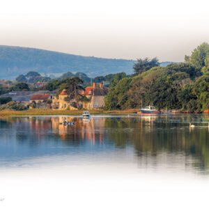 River Yar Morning Calm – Isle of Wight Landscape Print