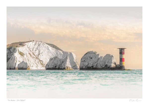 The Needles & Lighthouse – Isle of Wight Art Print