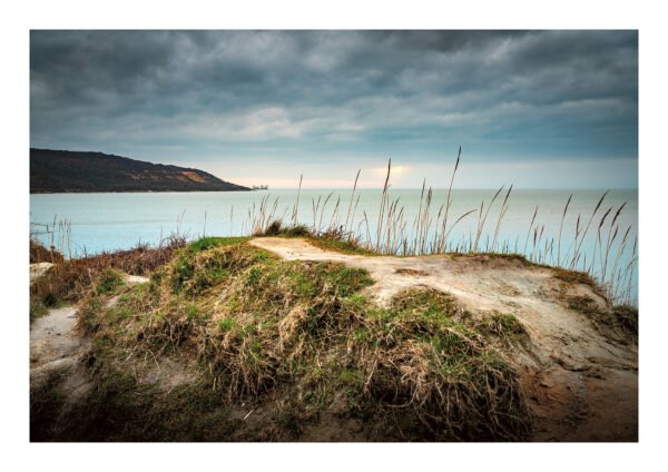 totland bay art print