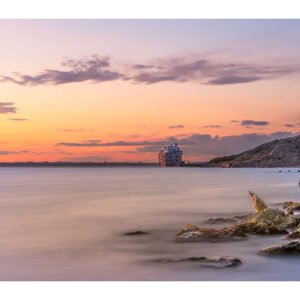 Colwell Bay Sunset to Fort Albert – Isle of Wight Print