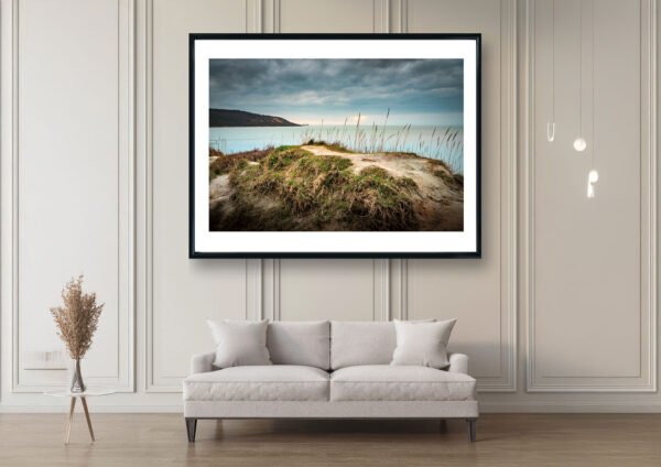 totland bay art print