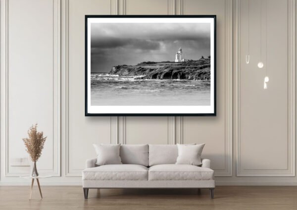 Storm over St Catherine’s Lighthouse Fine Art Print